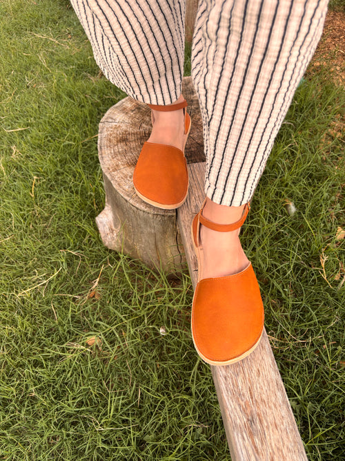 Raine Sandal - Redwood