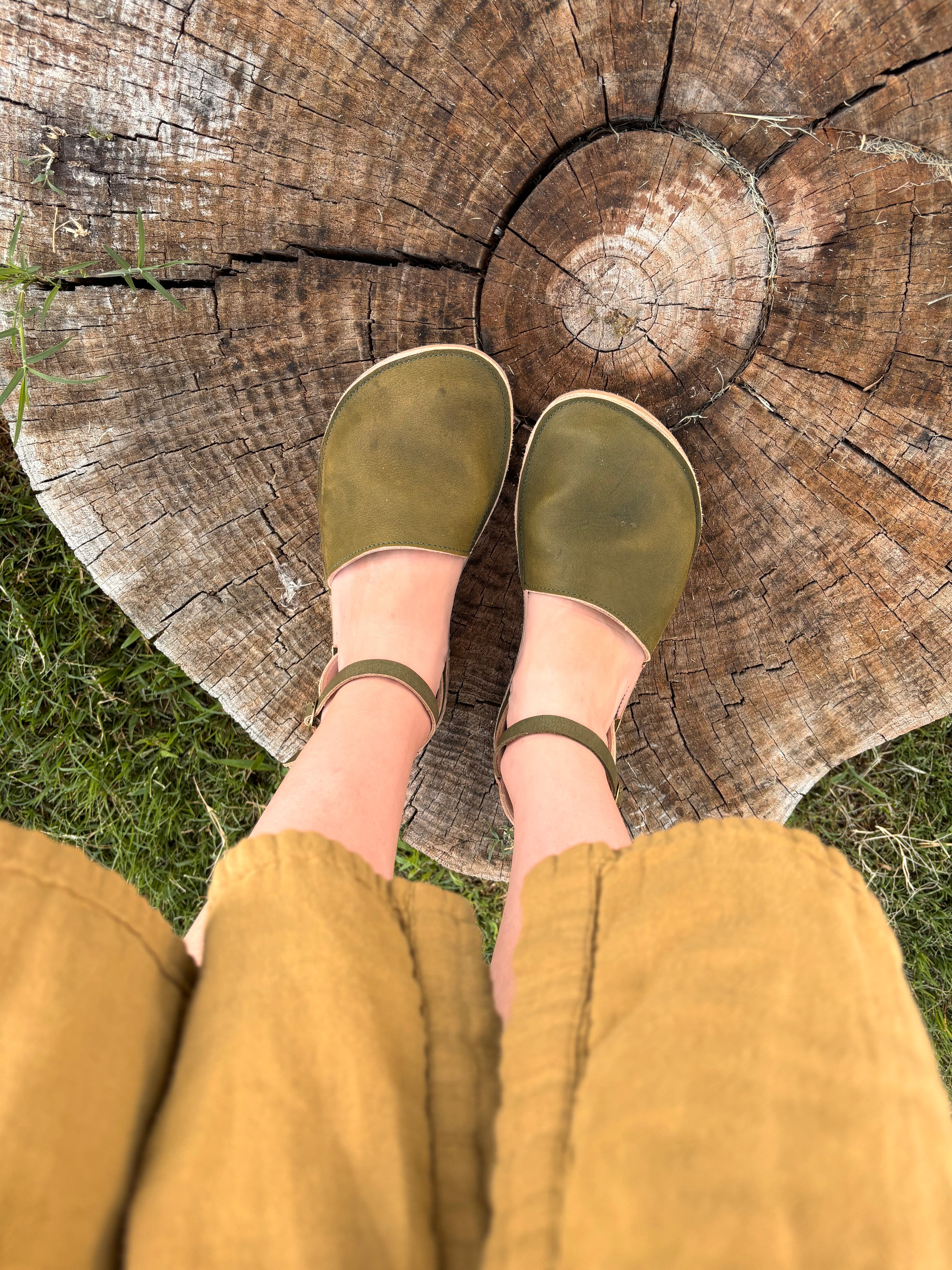 Raine Sandal - Green Pastures