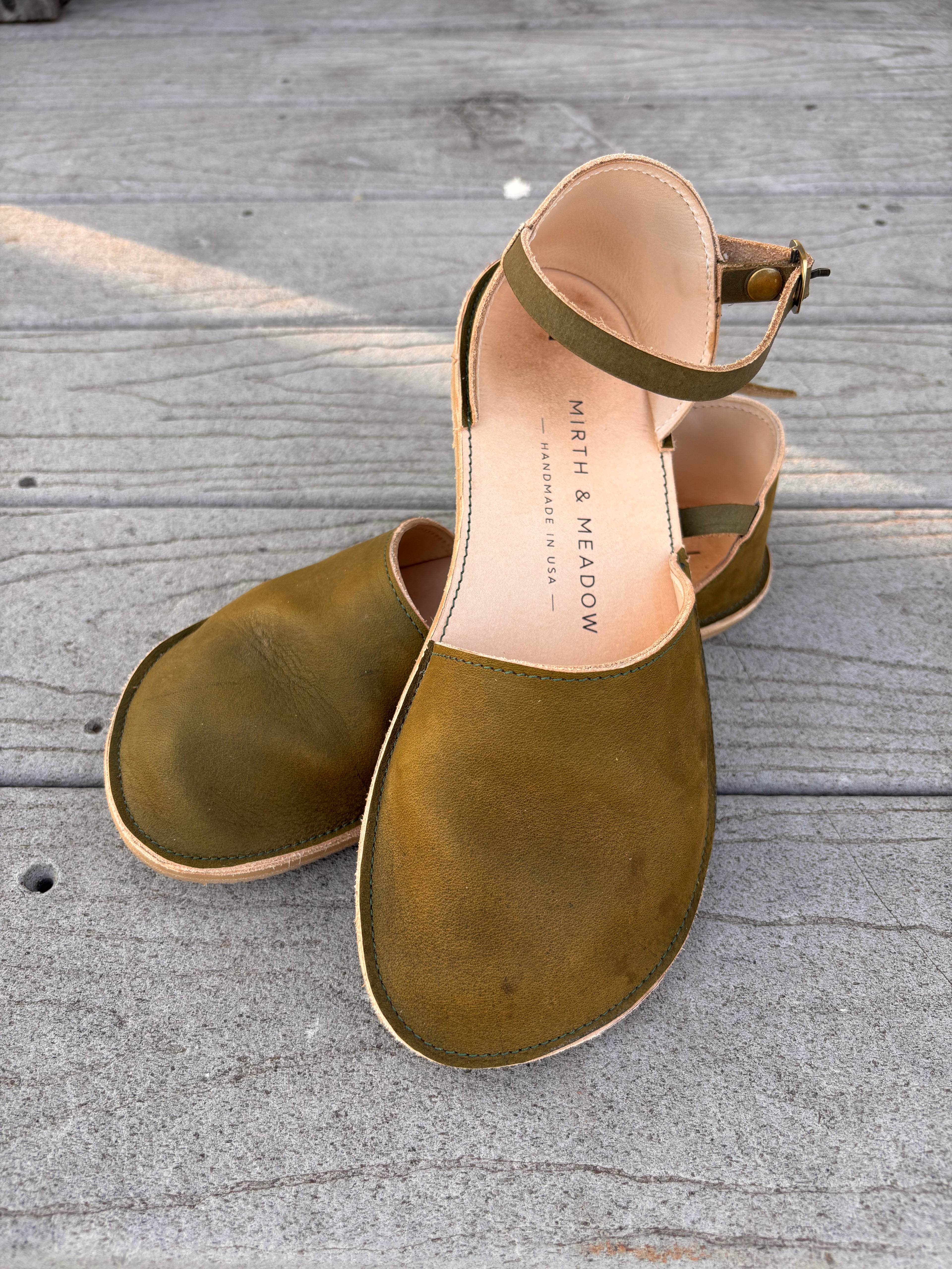 Raine Sandal - Green Pastures