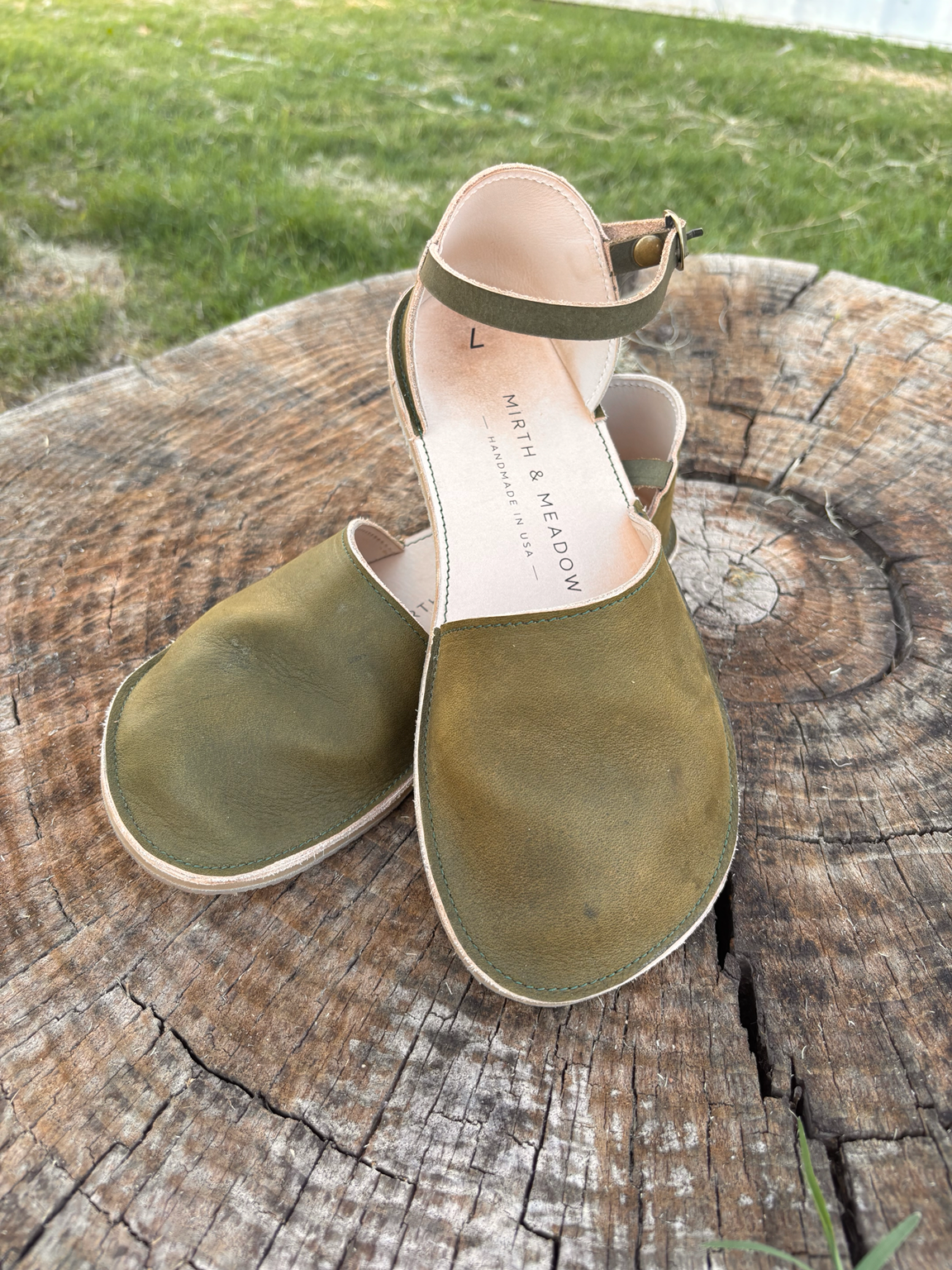 Raine Sandal - Green Pastures