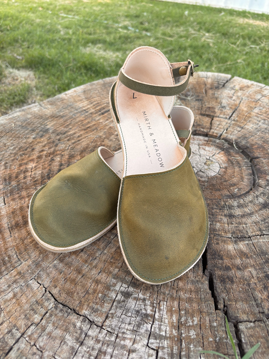 Raine Sandal - Green Pastures
