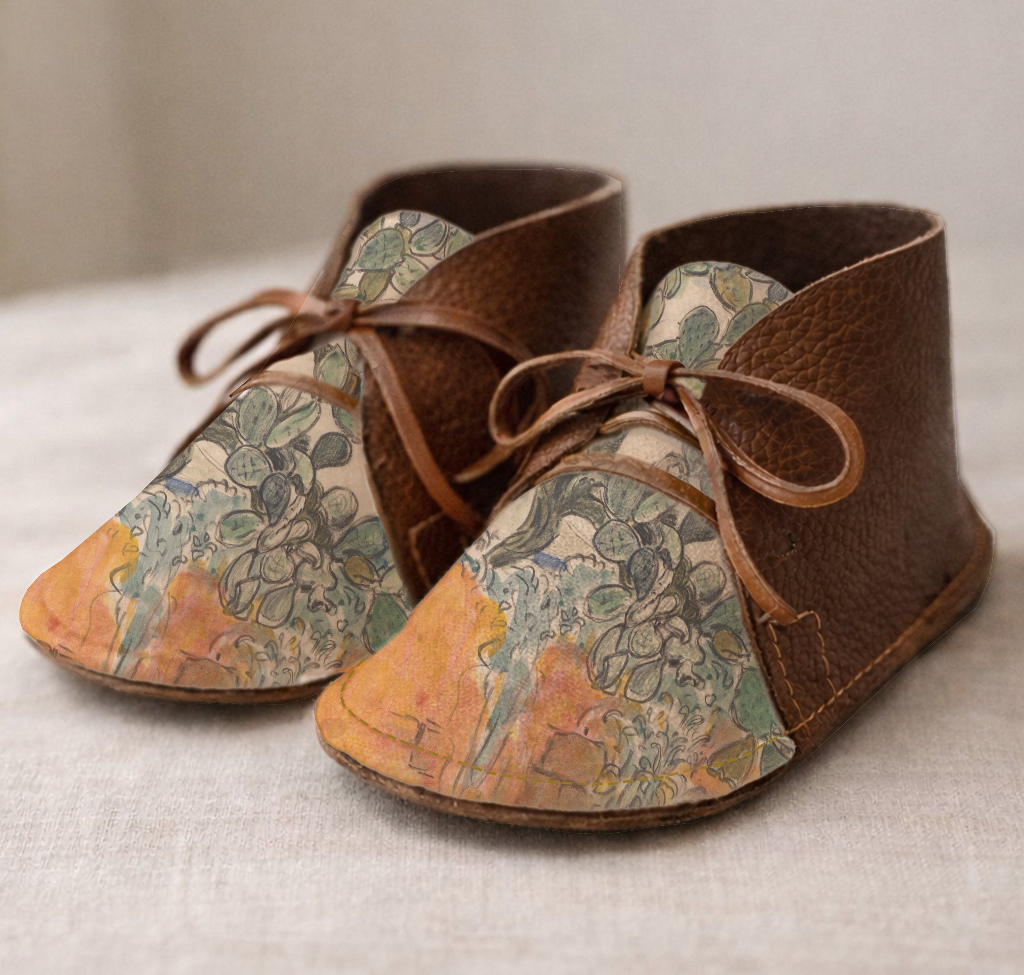 Wander Boot - Cactus Painting