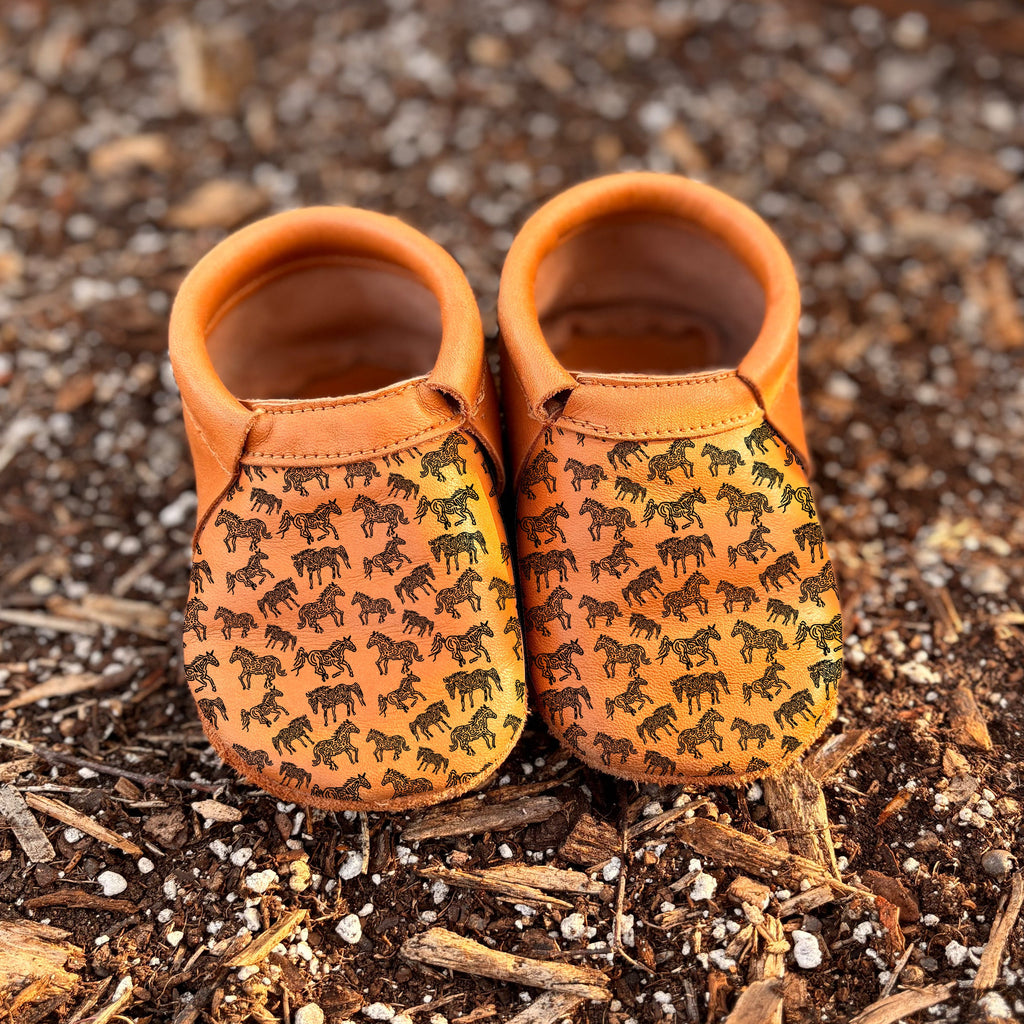 Shepherd Shoe - Horses Pattern
