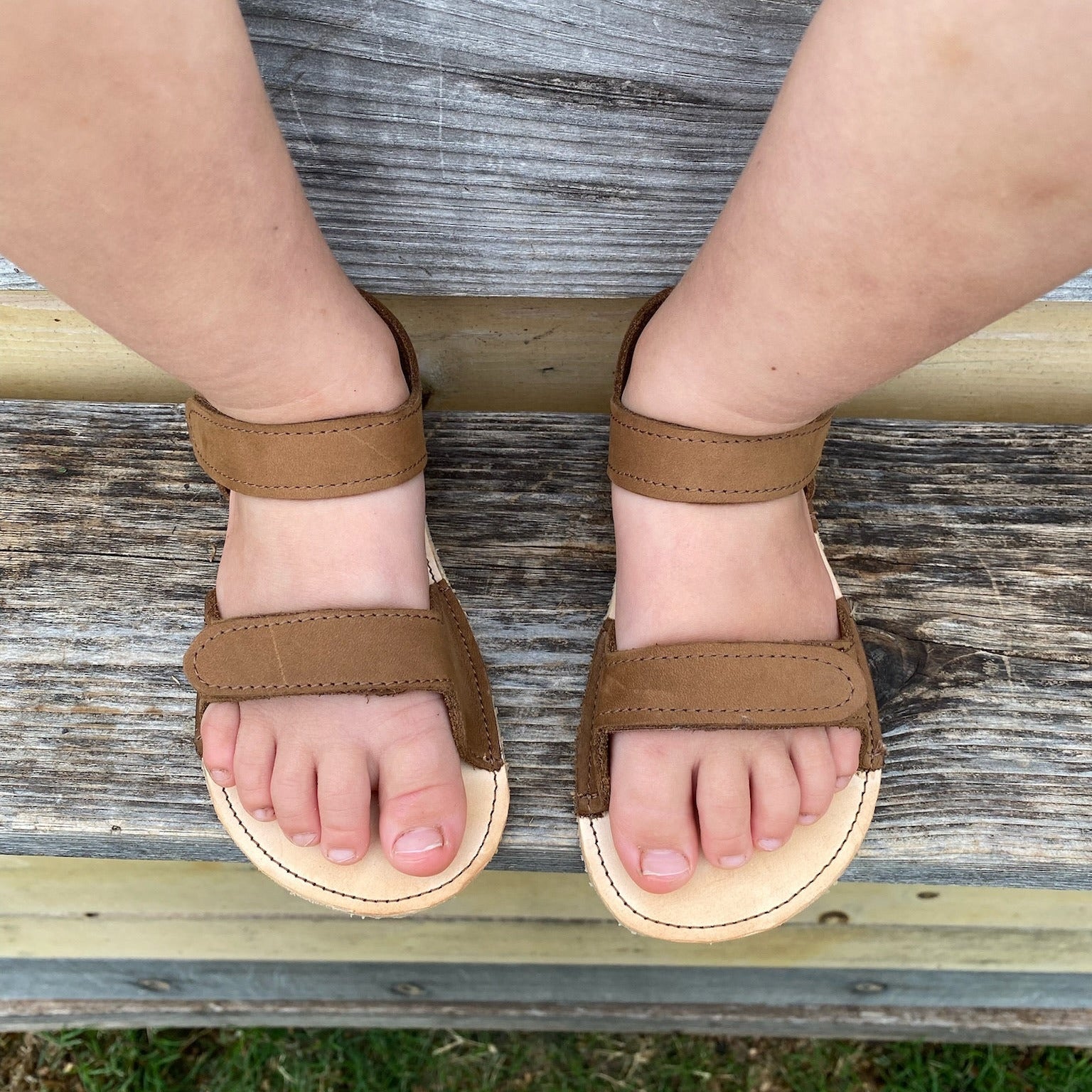 Valor Sandal - Brown Leather