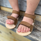 Valor Sandal - Brown Leather
