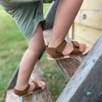Valor Sandal - Brown Leather