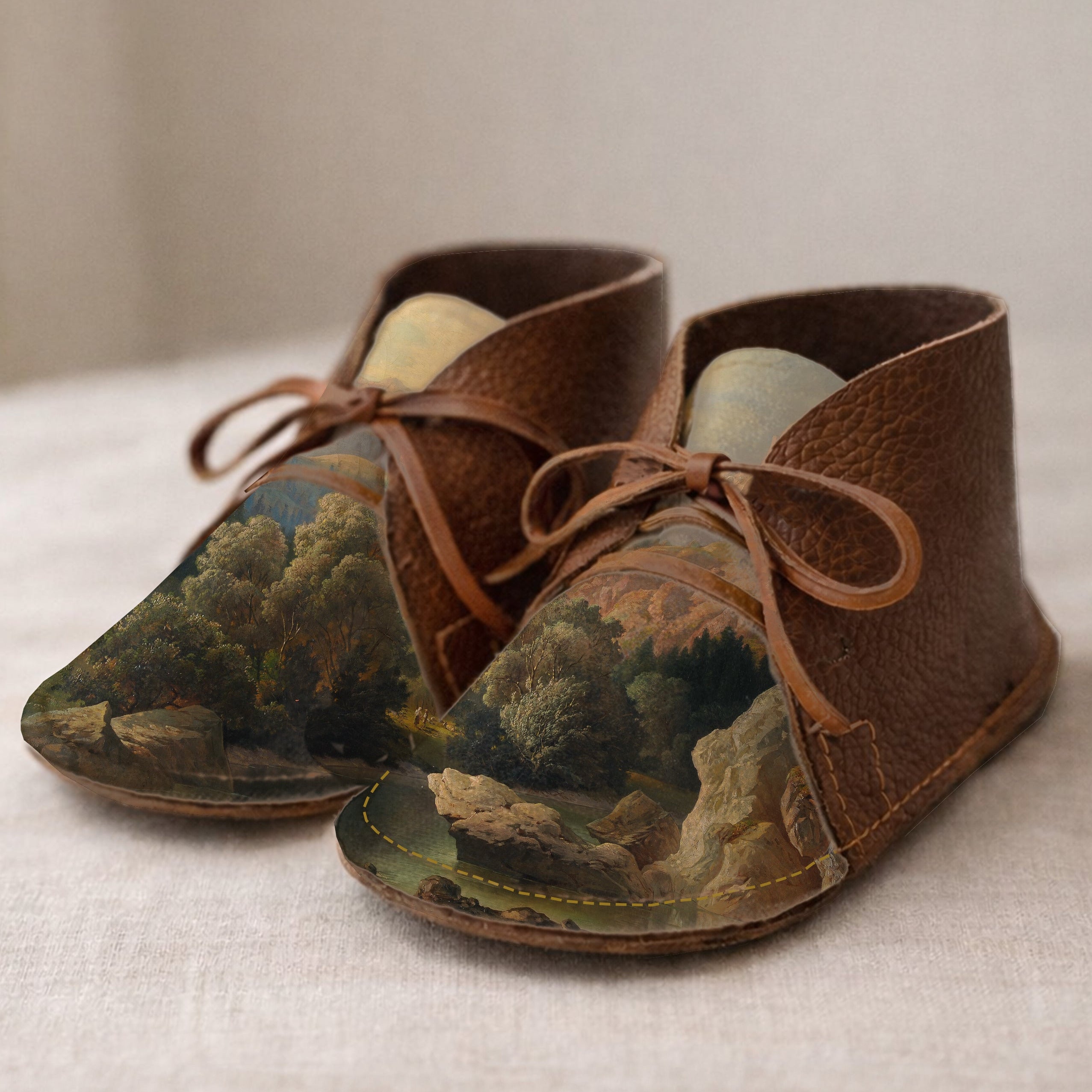 Wander Boot - Mountain Painting